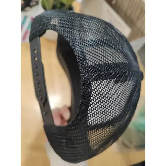 Portland Gear Hat “P” Black Adjustable Trucker Cap Vented adult Oregon - Picture 5 of 8